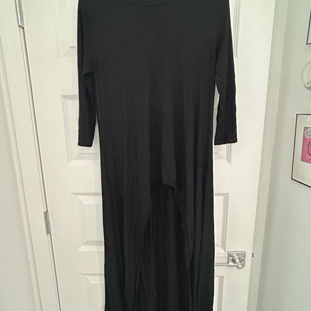 Annabelle Black Long Sleeve Dress